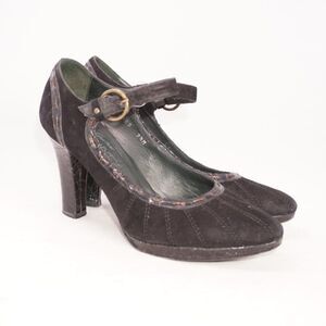 Donald Pliner Black Herbs Mary Jane Pumps, 7.5